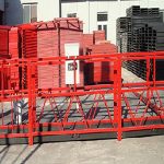 building cleaning suspended working platform zlp800 with 800kg rated load