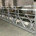 zlp800 steel suspended platform 380v 3 phases for wall exterior cleaning