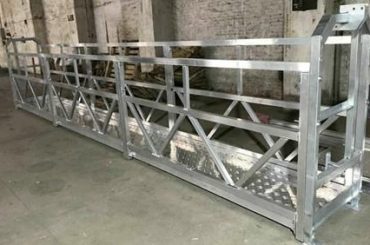 zlp800 steel suspended working platform 380v 3 phases for outer wall cleaning