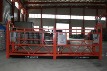zlp1000 8 – 10 m / min safe suspended woking platform for building construction and maintenance