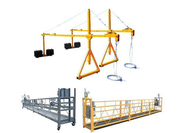 Vendita calda Haoke Suspended Steel piattaforma di accesso dolorosa ZLP630, ZLP800, ZLP1000