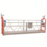 zlp630 painted steel facade cleaning suspended working platform