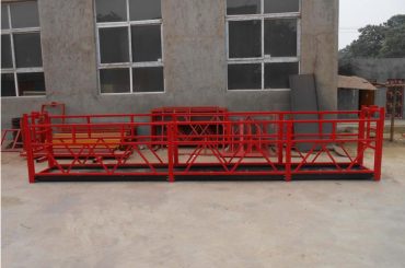 high – rise building strong suspended working platforms zlp500 2m*2 1.5kw 6.3kn