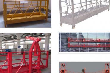 800 kg painted / hot galvanized / aluminium alloy suspended access equipment zlp800