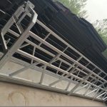 zlp630/800 ll shape aluminum alloy,steel construction suspended working platform lift on building windows