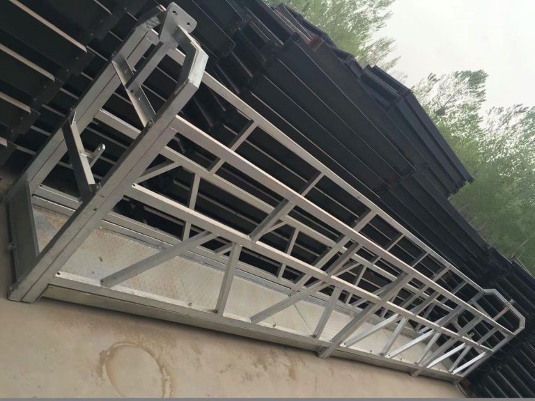 L-shaped Aluminum ZLP630 Suspended Working Platform