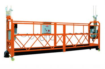 2.5m x 3 sections 1000kg suspended access platform lifting speed 8-10 m/min