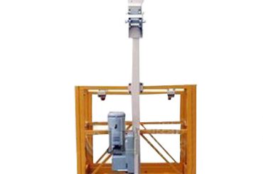 Single Person Suspended Working Platform ZLP100 For Tower Maintenance