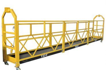 customized zlp1000 suspended access platforms maintenance cradle with steel rope 8.6mm