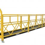 steel / hot galvanized / aluminium alloy rope suspended platform 1.5kw 380v 50hz