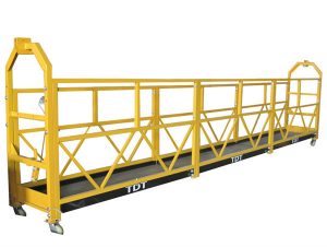 Steel / Hot Galvanized / Aluminium Alloy Rope Suspended Platform 1.5KW 380V 50HZ