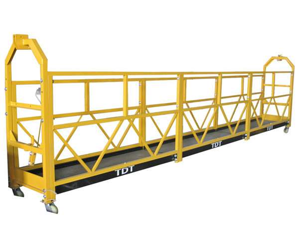 Steel / Hot Galvanized / Aluminum Alloy Rope Suspended Platform 1.5KW 380V 50HZ