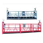 zlp 630 rope suspended platform aerial work swing stage scaffold with plastic spray painted
