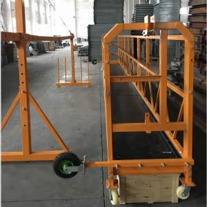 window cleaning suspended working platform safety zlp 630 with hoist ltd6.3