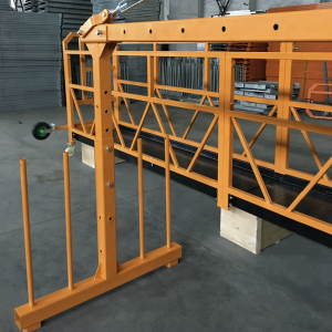 enfasavstängt stålplattform 800 kg 1,8 kw, lyfthastighet 8 -10 m / min