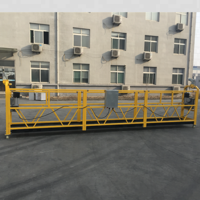 Aluminum ZLP630 Suspended Gondola Platform for Construction