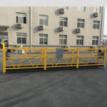 painted aluminum suspended wire rope platform 500kg / 630kg / 800kg / 1000kg