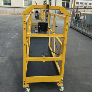 7.5m temporarily suspended wire rope platform for construction