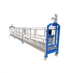 safety rope / cable steel suspended working platform zlp800 with hoist ltd8.0