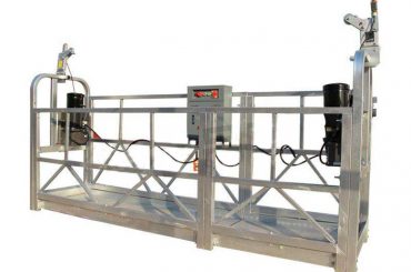 aluminium alloy suspended working platform / gondola / scaffolding zlp 630