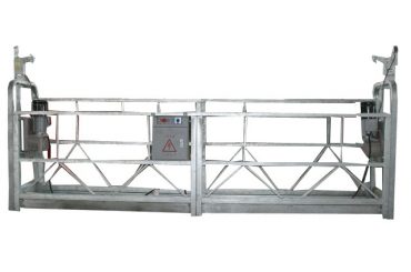 hot galvanized suspended working platform zlp630 for high rise building construction