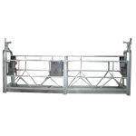 moveable safety rope suspended platform zlp500 with rated capacity 500kg