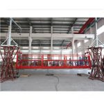 10 meters aluminum alloy suspended working platform with hoist ltd8.0