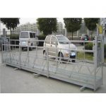 2.5m x 3 sections scaffold working platforms 800kg aluminum with safety lock 30kn