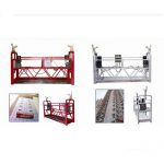 high speed suspended access cradle scaffolding platforms 2m x 2 sections