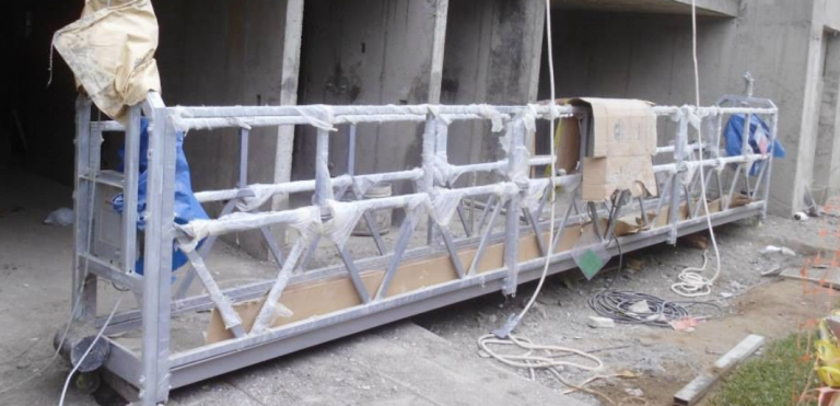 300m Rope Suspended Platform for Facade Painting
